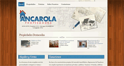 Desktop Screenshot of ancarolapropiedades.com.ar
